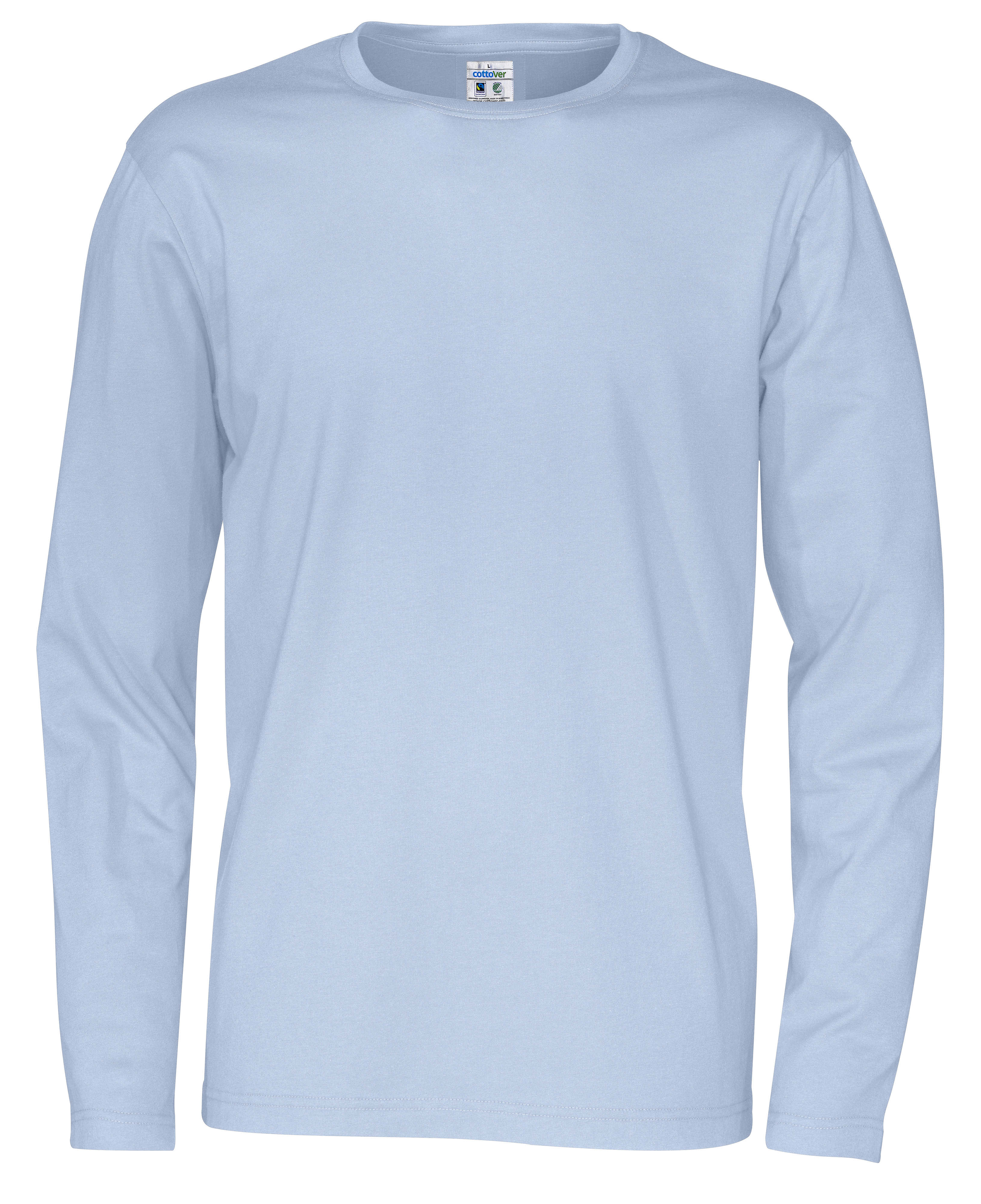 Långärmad T-shirt - Herr - Cottover - Fairtrade & Ekologisk GOTS - 14 olika färger - 9