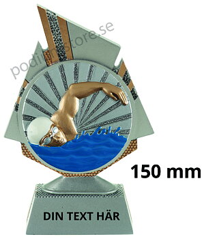 Simning statyett Blaze 1.0 - 150 mm - Inklusive skylt med text