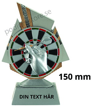 Dart statyett Blaze 1.0 - 150 mm - Inklusive skylt med text