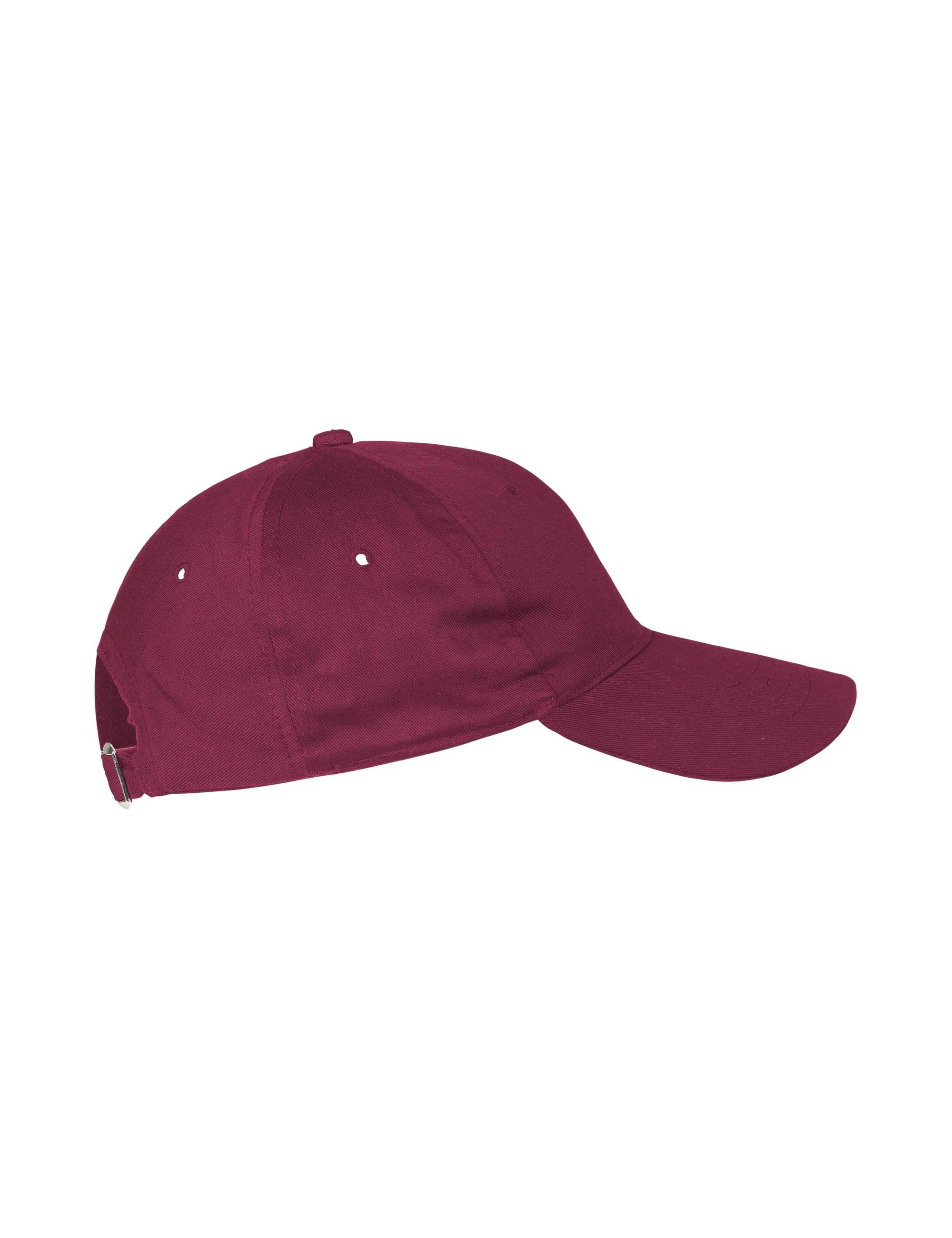 Keps BORDEAUX - Neutral - Fairtrade & EKO GOTS