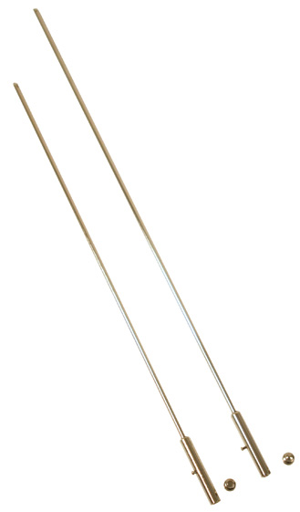 Standarstång i metall 50 cm - 3