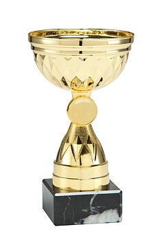 Guldpokal Föllinge - 125/140/150/175/190/205 mm - Inklusive skylt med text