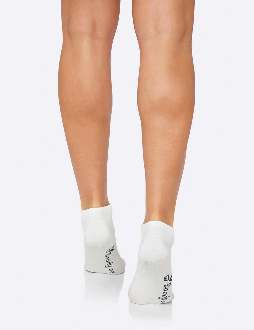 Damstrumpor - Low Cut - Vita - BOODY - EKO - One Size (UTGÅR) - 3