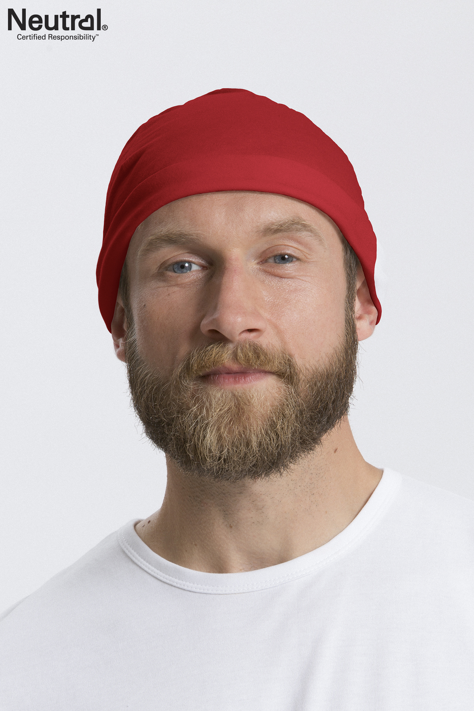 Jersey Hat - One Size, Red, Neutral, Fairtrade & Organic GOTS - 2