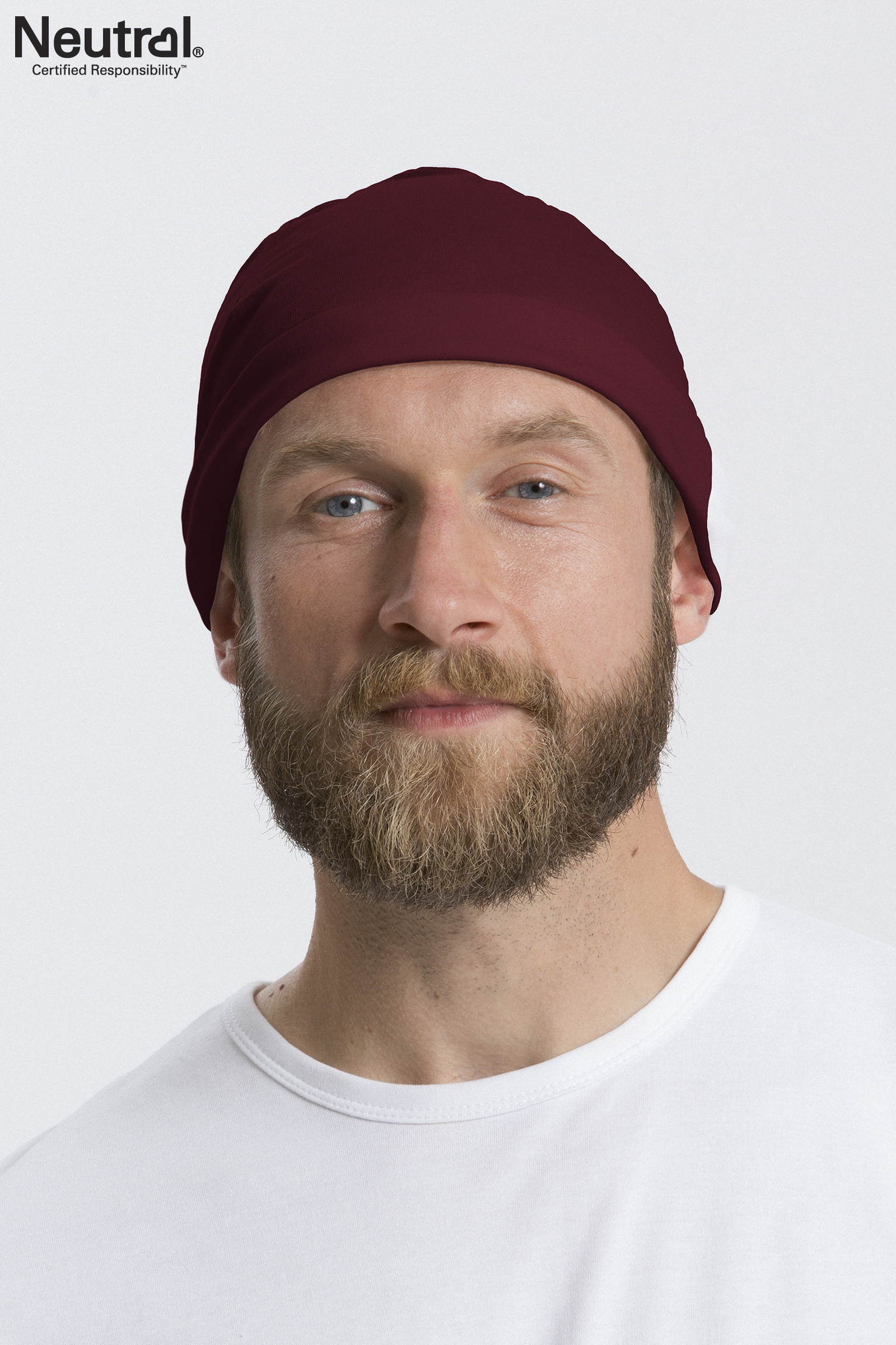 Jersey Hat - One Size, Bordeaux, Neutral, Fairtrade & Organic GOTS
