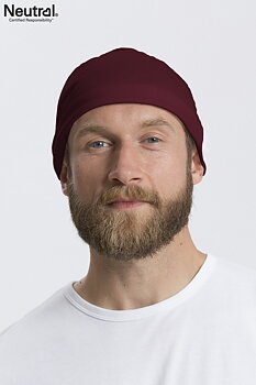 Jersey Hat - One Size, Bordeaux, Neutral, Fairtrade & Organic GOTS