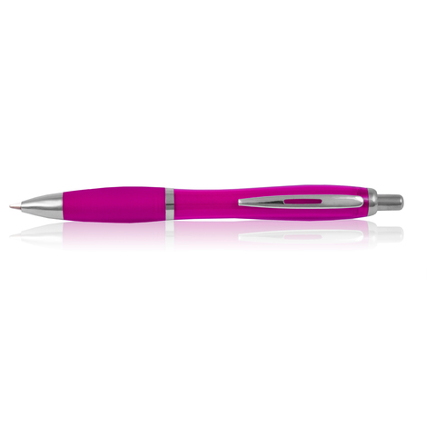 Penna Curvy Caroline med blått bläck, 10 olika pennfärger- Offereras - 3