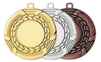 Medaljer 50 mm - Pris inklusive Motiv och valfri text på baksidan - UTGÅENDE MODELL