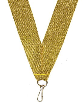 Medaljband Långt 800x22 mm  - Guld/Silver/Brons