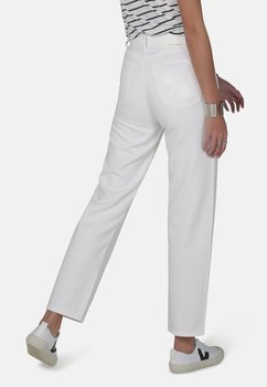 LIBBY // Organic Straight Leg Slim Fit Jeans in Ecru Denim, Monkee Genes, Ekologisk & GOTS