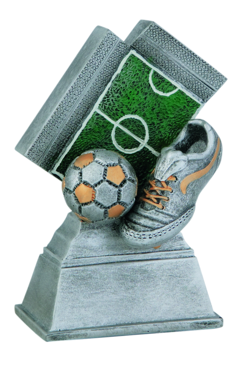 Fotbollsstatyett Arenan -  120 mm - Pris inklusive skylt med text