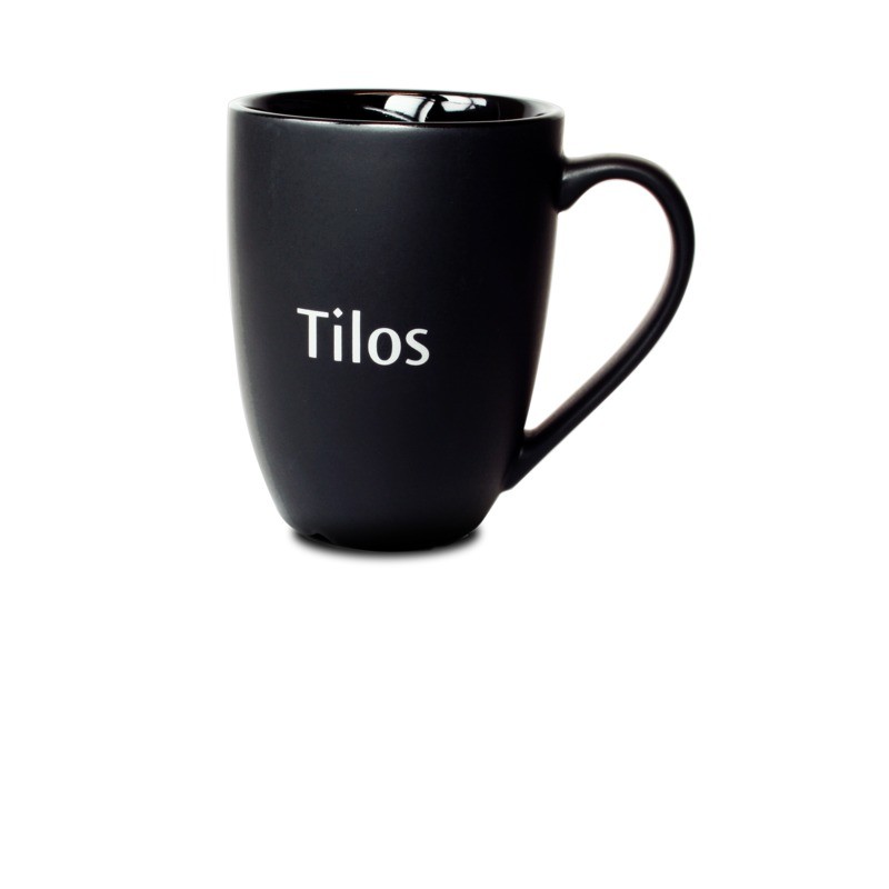 Stengodsmugg Tilos 35 cl - 4 olika muggfärger - Inklusive 1-färgstryck - Stafflade priser - 3