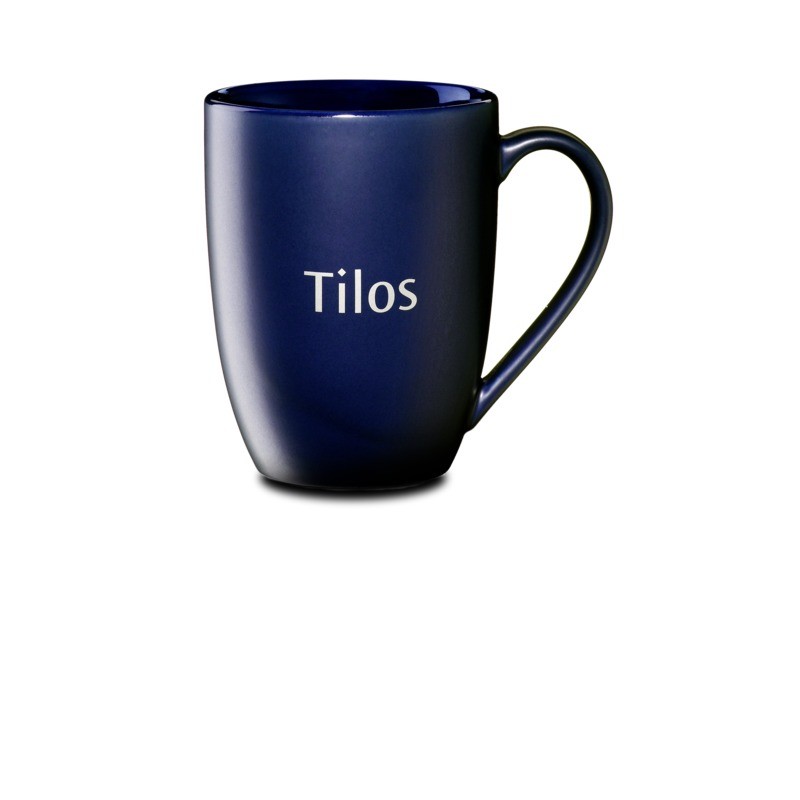 Stengodsmugg Tilos 35 cl - 4 olika muggfärger - Inklusive 1-färgstryck - Stafflade priser - 2