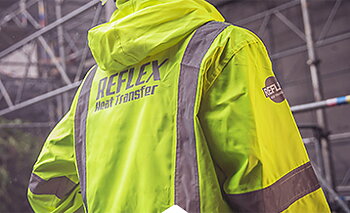 Transfertryck Reflex Heat Transfer - Upp till 7 färger, offereras