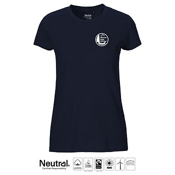 Ladies Fit T-shirt ÖSS, Navy, Neutral, Fairtrade & EKO