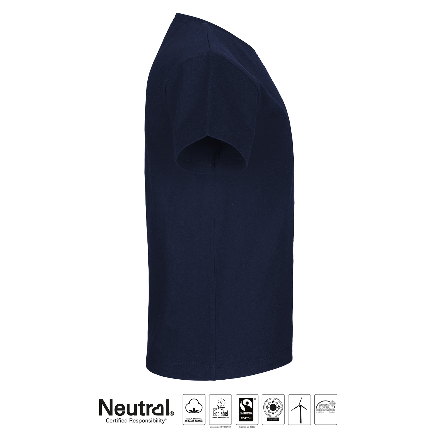Kids T-shirt ÖSS, Navy, Neutral, Fairtrade & EKO - 3