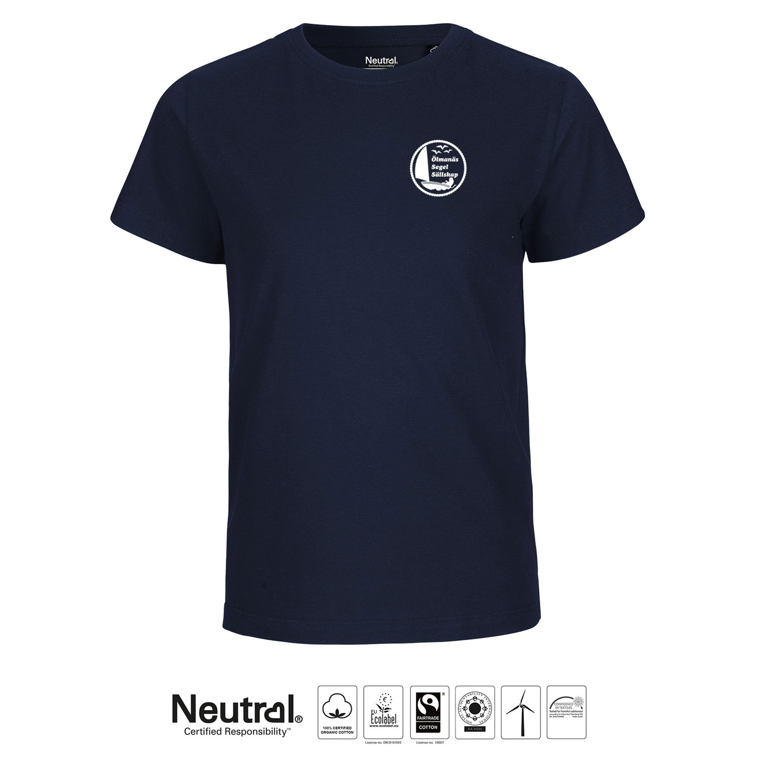 Kids T-shirt ÖSS, Navy, Neutral, Fairtrade & EKO