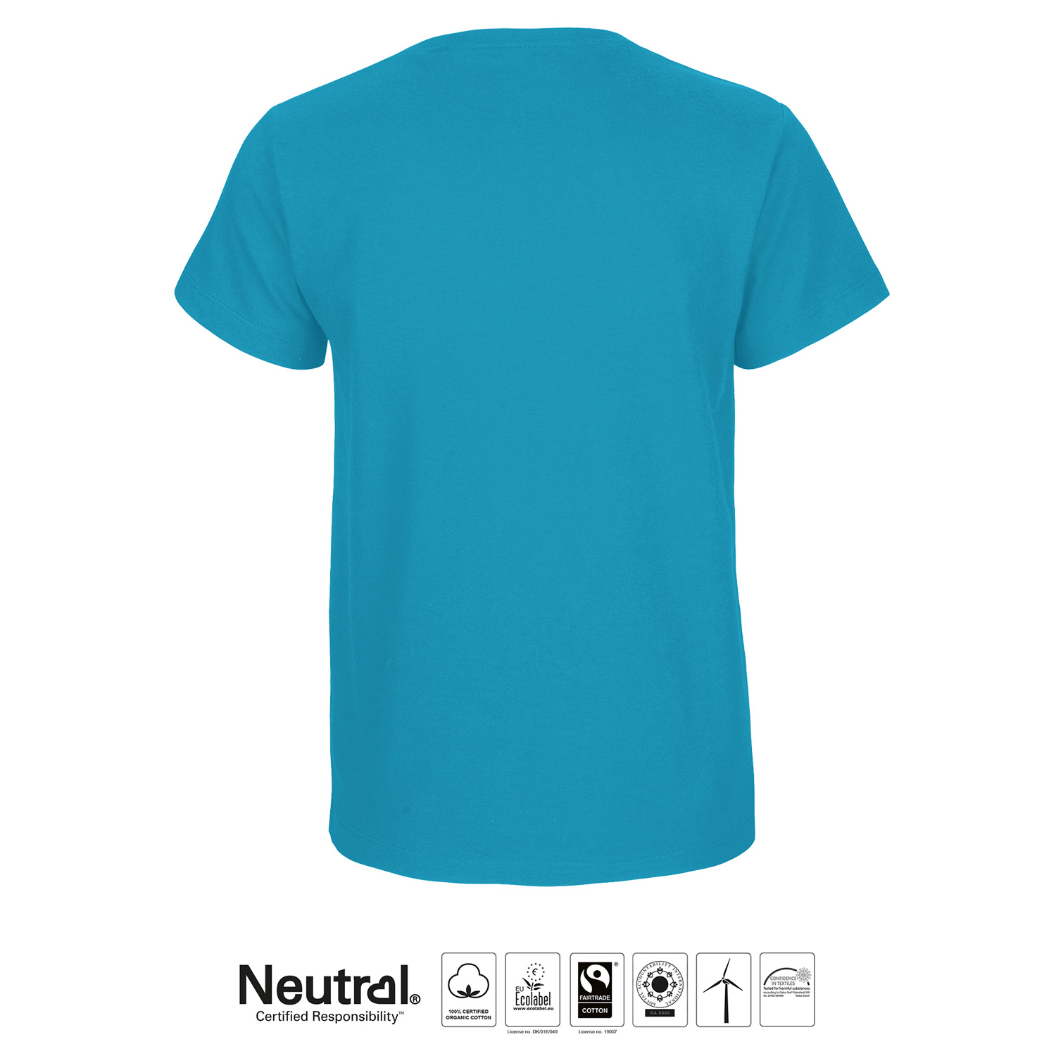 Kids T-shirt ÖSS, Sapphire, Neutral, Fairtrade & EKO - 2