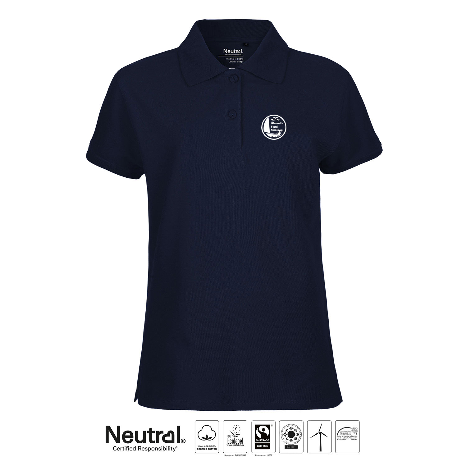 Ladies Classic Polo ÖSS, Navy, Neutral, Fairtrade & EKO
