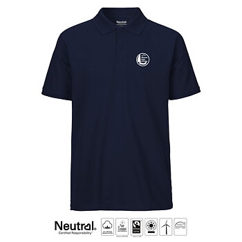 Mens Classic Polo ÖSS, Navy, Neutral, Fairtrade & EKO