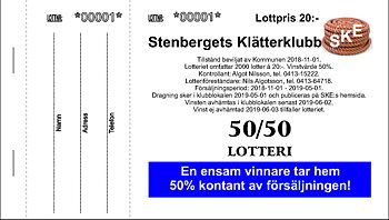 50/50-lotten - Neutrala eller med eget motiv