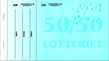 50/50-lotten - Neutrala eller med eget motiv