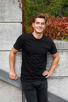 T-shirt Workwear - Unisex - Neutral - Fairtrade & EKO - Svart