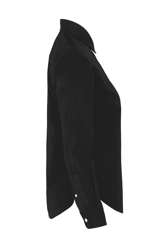 Bomullsskjorta - Dam - Cottover - Fairtrade, EKO & GOTS - Svart - 6