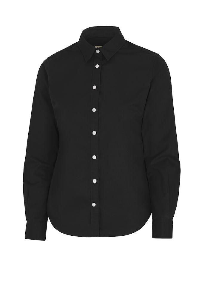 Bomullsskjorta - Dam - Cottover - Fairtrade, EKO & GOTS - Svart - 2