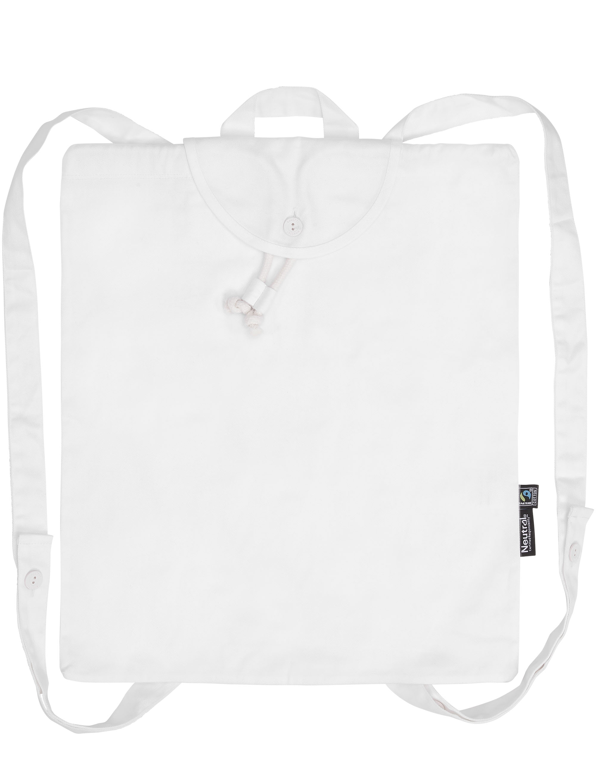 Twill Light Backpack, Neutral,  GOTS,  Fairtrade, EKO  -  6 olika färger - 6