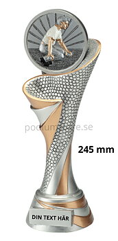 Boule Herr statyett Blaze 2.0 - 245 mm - Inklusive skylt med text