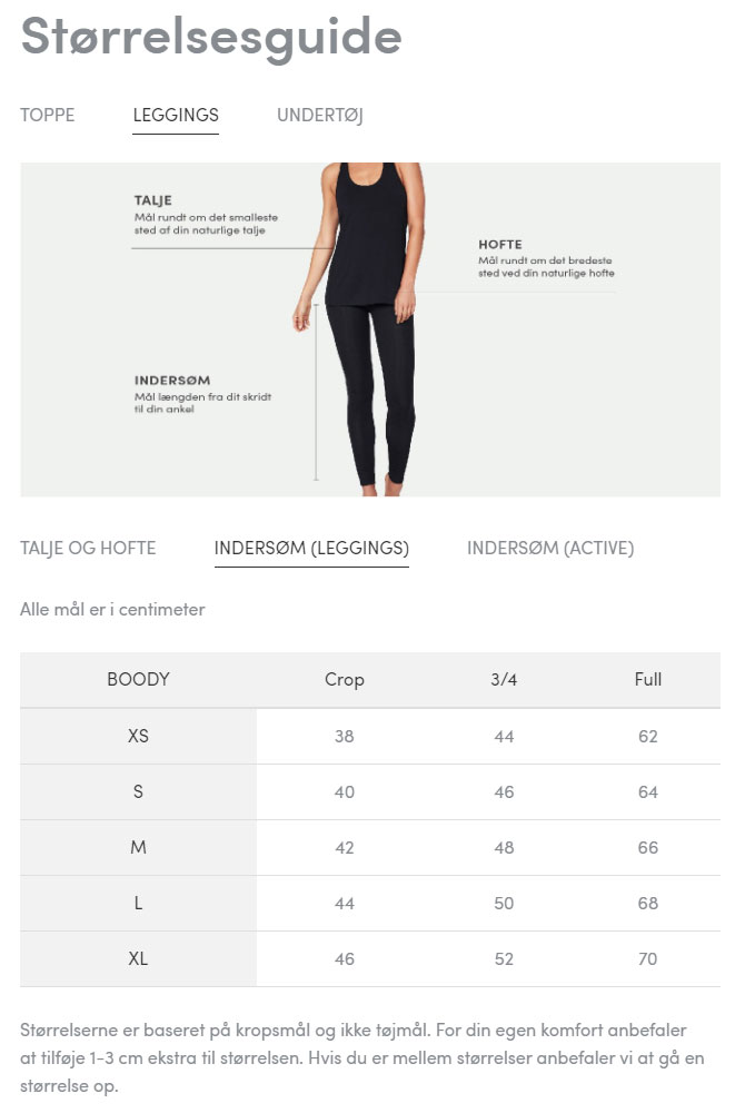 3/4 Leggings Basic, Black, Boody Bamboo Eco Wear, Organic - Ekotrade Nordic