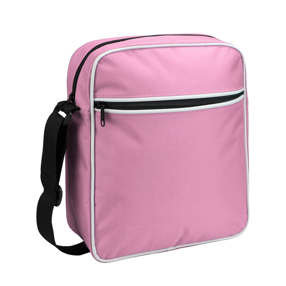 Spirit Messenger Bag - Derby of Sweden - 100 % Recyclable (RPET) - Rosa