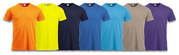 T-shirt Basic-T, Herr, Clique - 25 olika färger