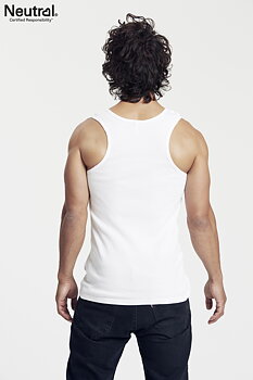 Brottarlinne 220 gsm - Herr - Neutral - Fairtrade, EKO & GOTS - Vit