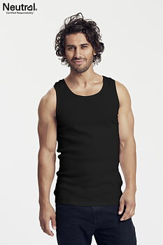 Brottarlinne 220 gsm - Herr - Neutral - Fairtrade, EKO & GOTS - Svart <UTGÅR>