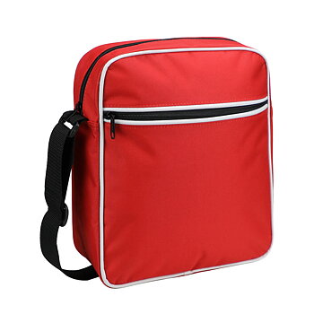 Spirit Messenger Bag - Derby of Sweden - 100 % Recyclable (RPET) - Röd