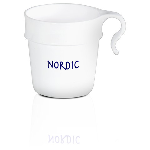 Plastmugg Nordic 30 cl - 3 olika muggfärger - Inklusive 1-färgstryck - Stafflade priser - 2