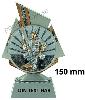 Fiskning statyett Blaze 1.0 - 150 mm - Inklusive skylt med text