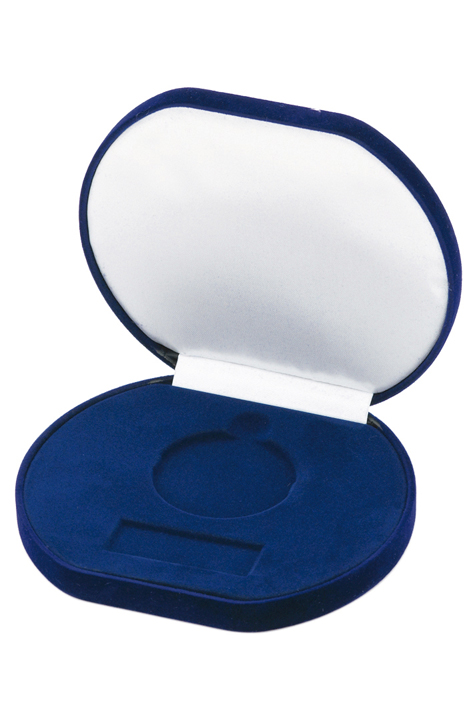 Etui ovalt för medaljer 50 mm Ø - UTGÅENDE