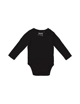 Bebis Långärmad Body - Neutral - Fairtrade & EKO, GOTS - 10 olika färger