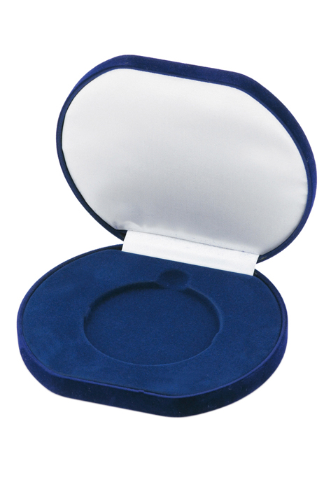 Etui ovalt för medaljer 70 mm Ø