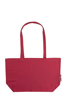 Bomullskasse Shopping med långa handtag, Neutral, Fairtrade & Ekologisk - 5 olika färger