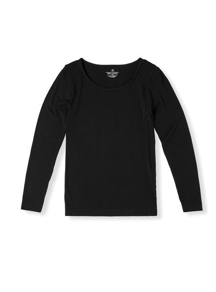 Långärmad T-shirt - Crew Neck - Dam - Svart - BOODY - EKO (UTGÅR) - 6