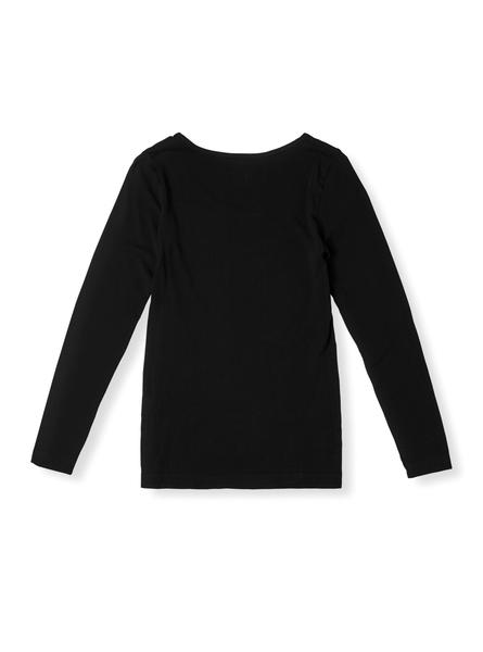 Långärmad T-shirt - Crew Neck - Dam - Svart - BOODY - EKO (UTGÅR) - 7