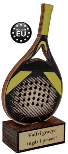 Trästatyett Padel 175 mm