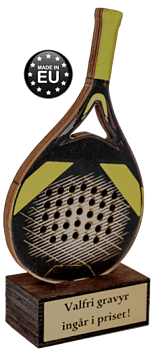 Trästatyett Padel 175 mm