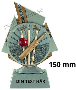 Cricket statyett Blaze 1.0 - 150 mm - Inklusive skylt med text