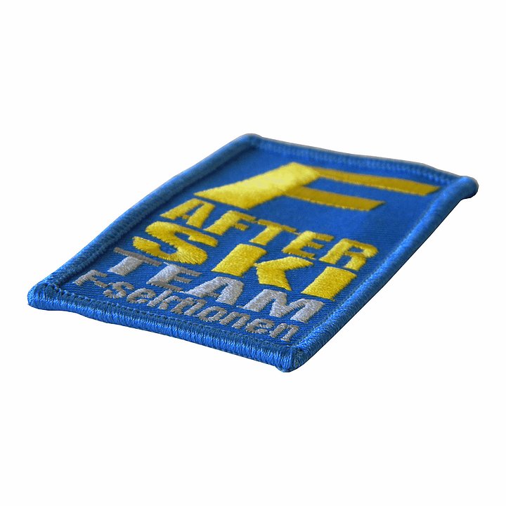 Helbroderade tygmärken med eget motiv 80 mm Ø - Offereras - 6