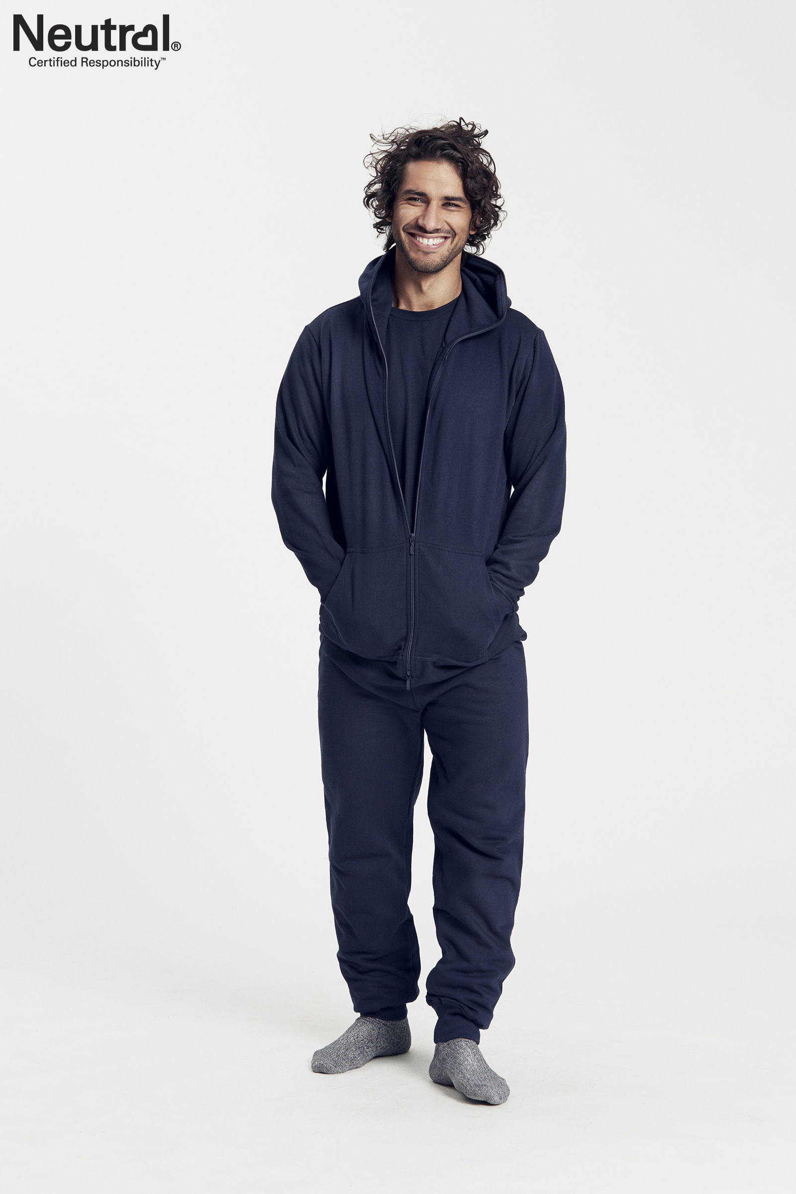 Jumpsuit - Unisex - Neutral - Fairtrade & EKO GOTS - Navy - 2